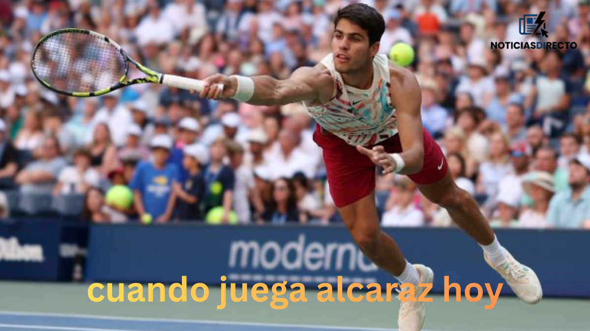 ¿Cuándo juega Alcaraz hoy? Hora y dónde verlo