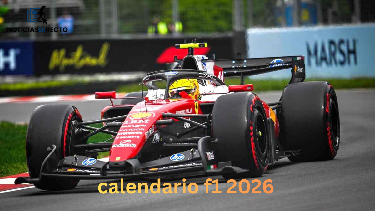 calendario f1 2026 calendario f1 2026